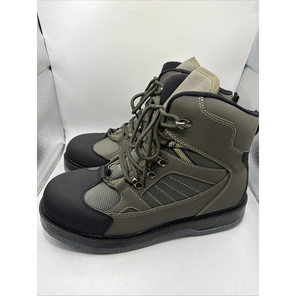 Lurewilder Men's Fishing & Wading Boots Felt Sole for Fly Fishing Size 11 New